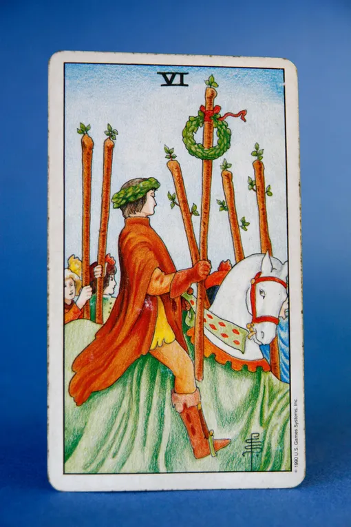 Шестерка Жезлов Шестерка Жезлов