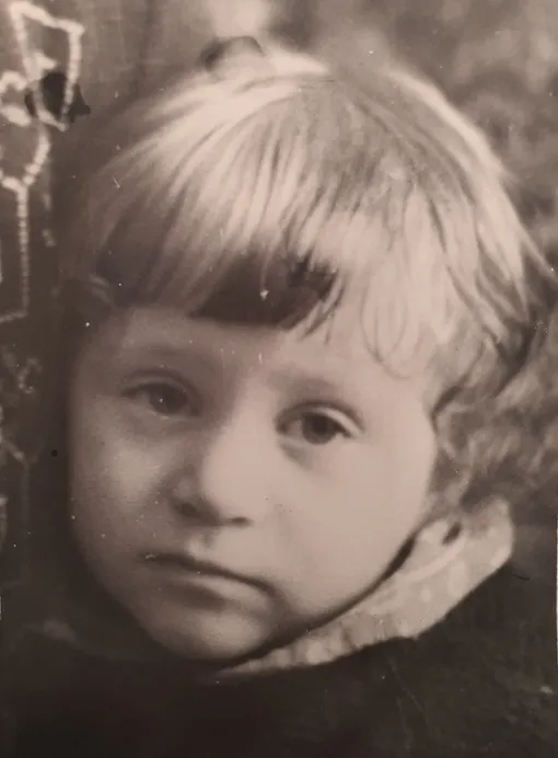 Светлана Драган в детстве