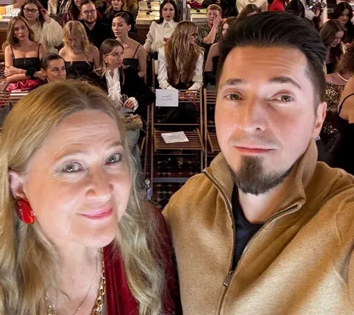 Тамара Глоба с сыном Богданом Глобой